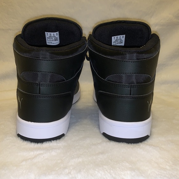 Puma Men’s Rebound Layup SL Shoes Size 10 Puma Black-Castlerock-White New W/Box. - Picture 6 of 11